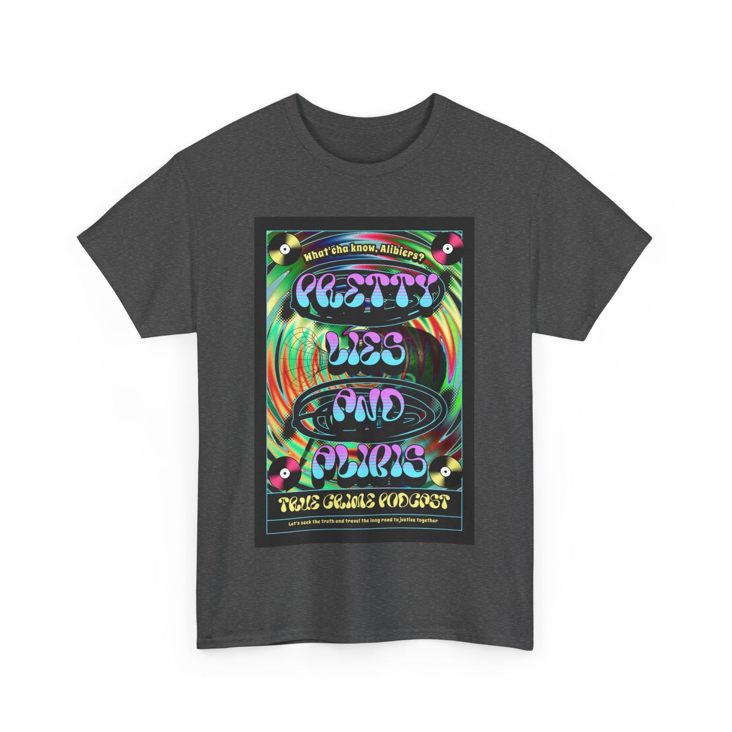 Hippie Pretty Lies Unisex Heavy Cotton Tee