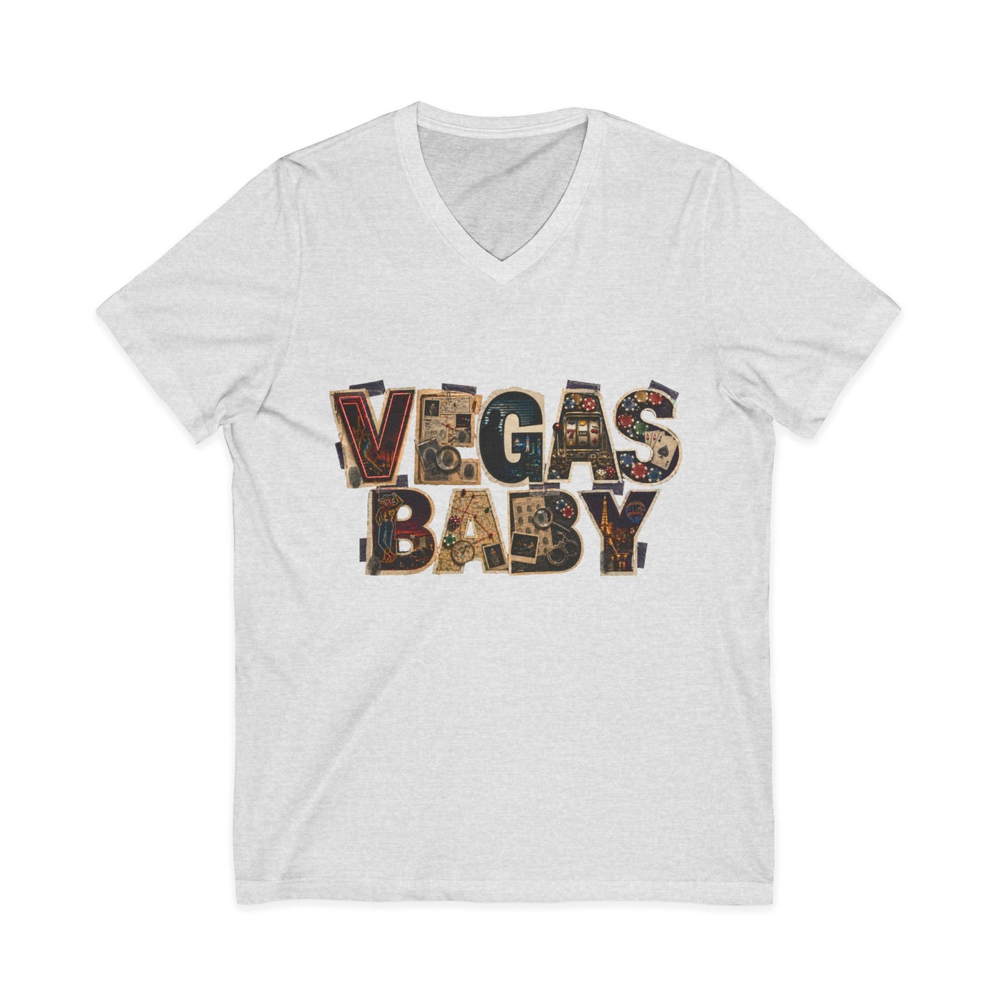 Ransom Vegas Baby V-Neck Tee — Crime Con 26' (No Logo)