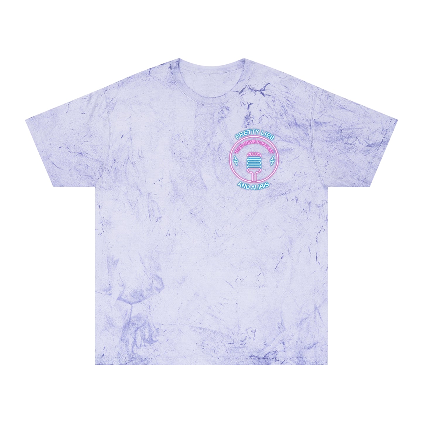 Tie-Dye T-Shirt — "Stack Chips Not Charges" Crime Con 26'