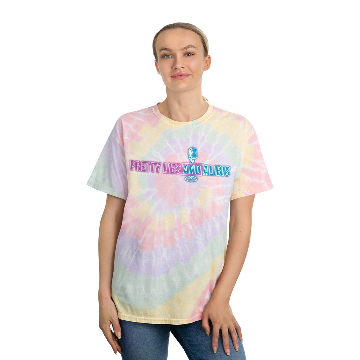 Logo 2 Tie-Dye Tee, Spiral