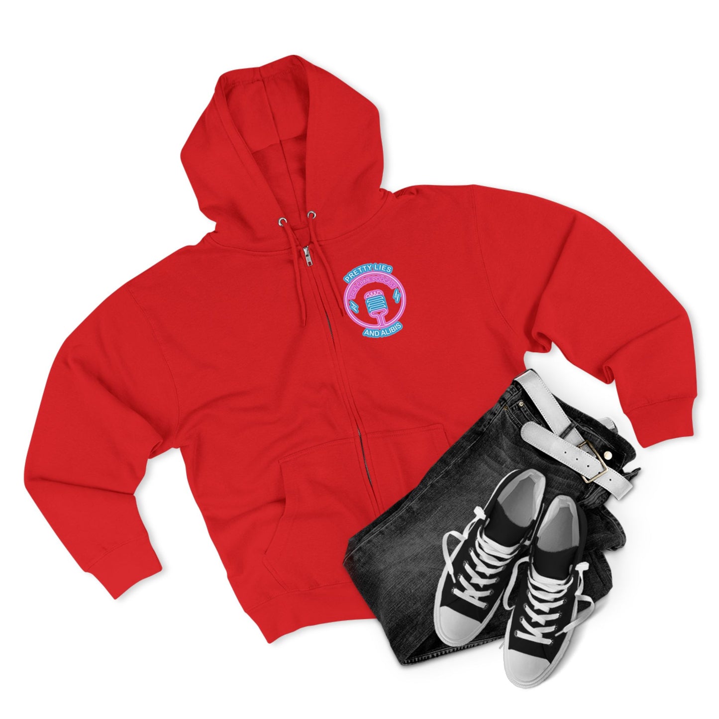 Vegas Baby Zip Hoodie — Crime Con 26'