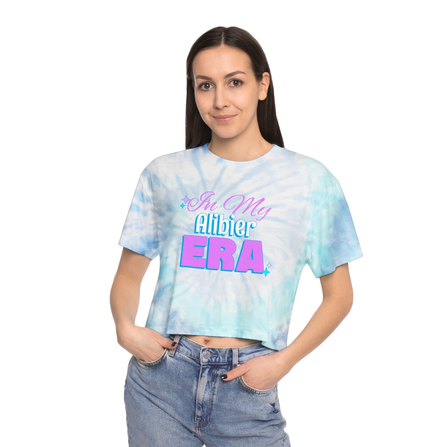 Alibier Era Women's Tie-Dye Crop Tee