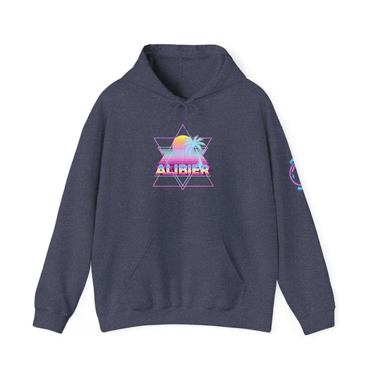 NEW! Vibrant Retro Hoodie - Unisex Heavy Blend™ Sweatshirt with Retro Design