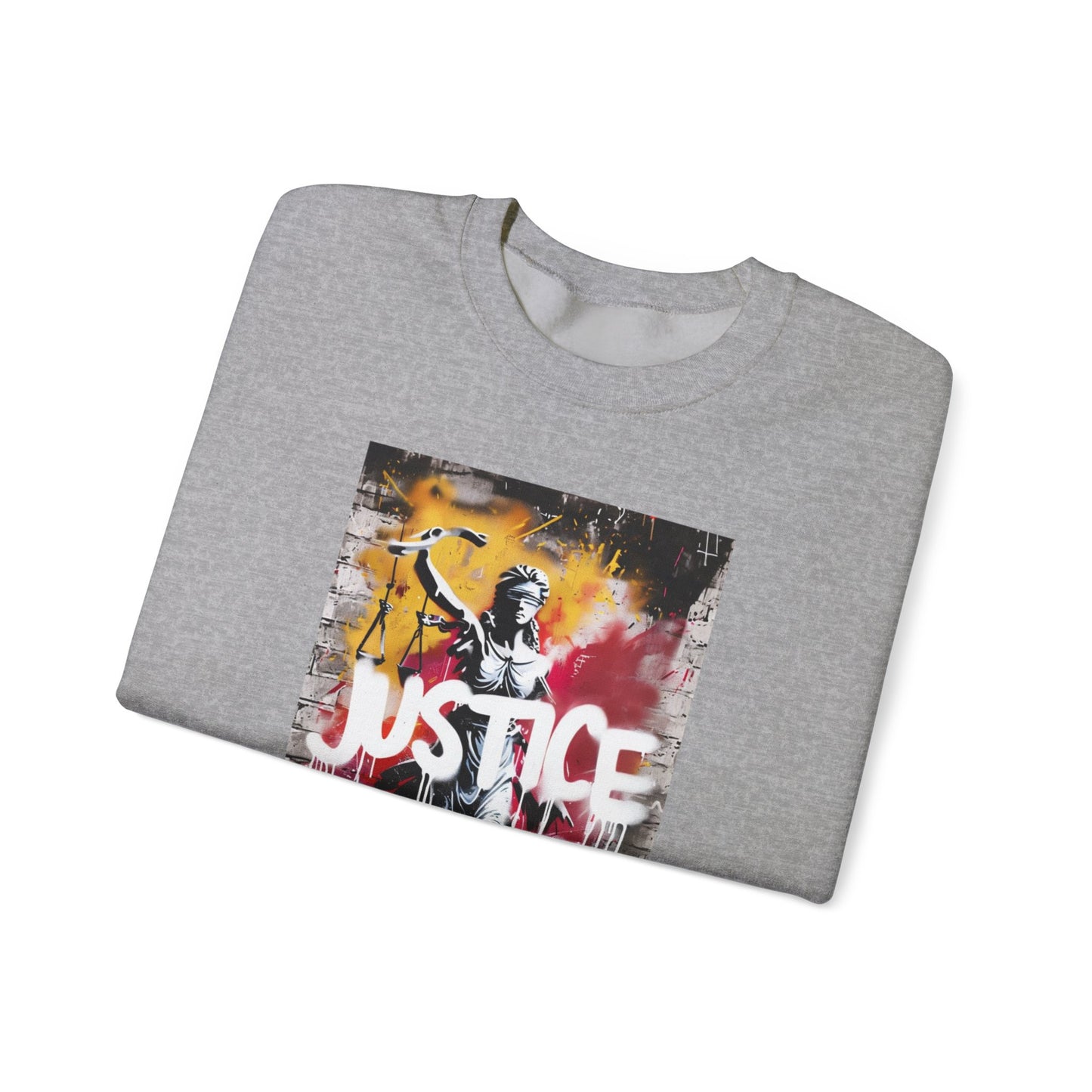 NEW! Justice Graphic Crewneck Sweatshirt - Unisex Heavy Blend™