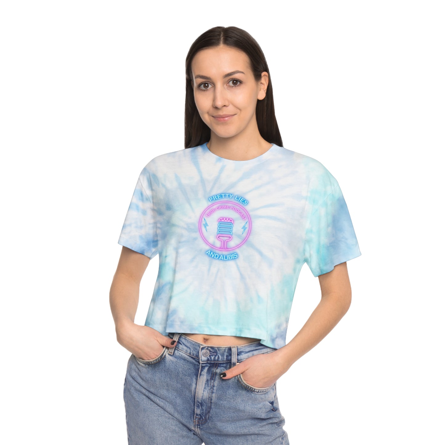 Logo Women's Tie-Dye Crop Tee