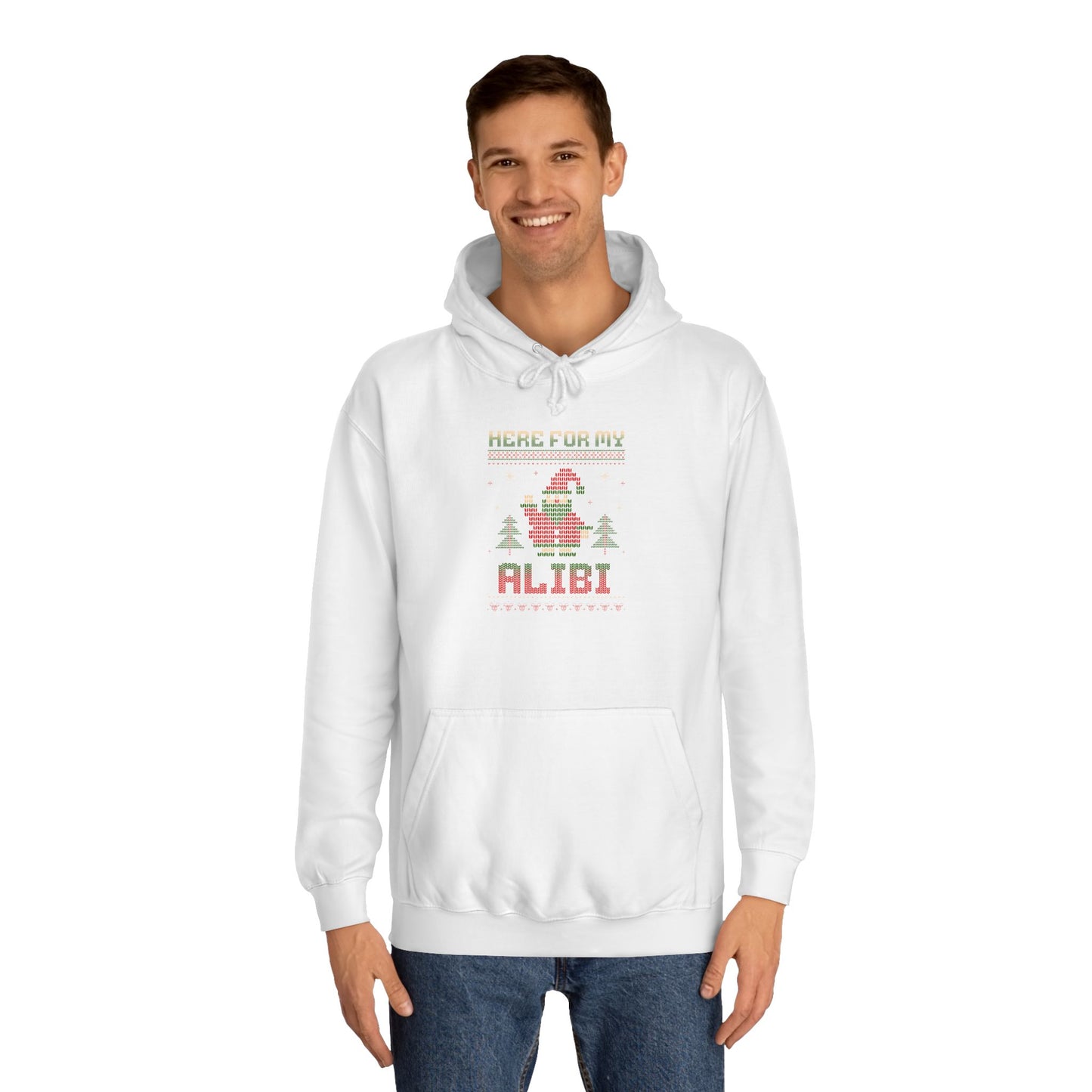 Christmas Alibi Hoodie for Unisex