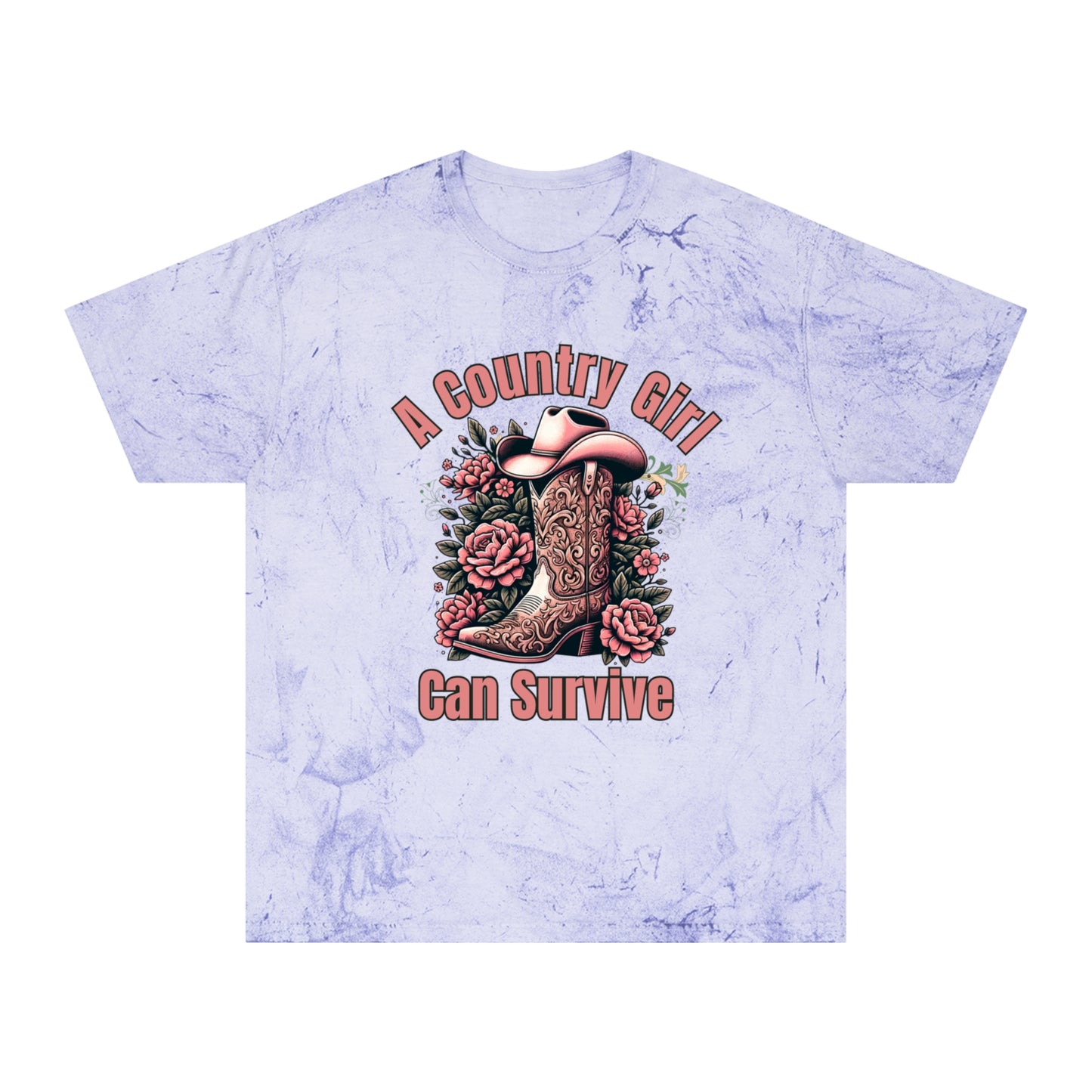 Country Girl Color Blast Tee - NEW 2025