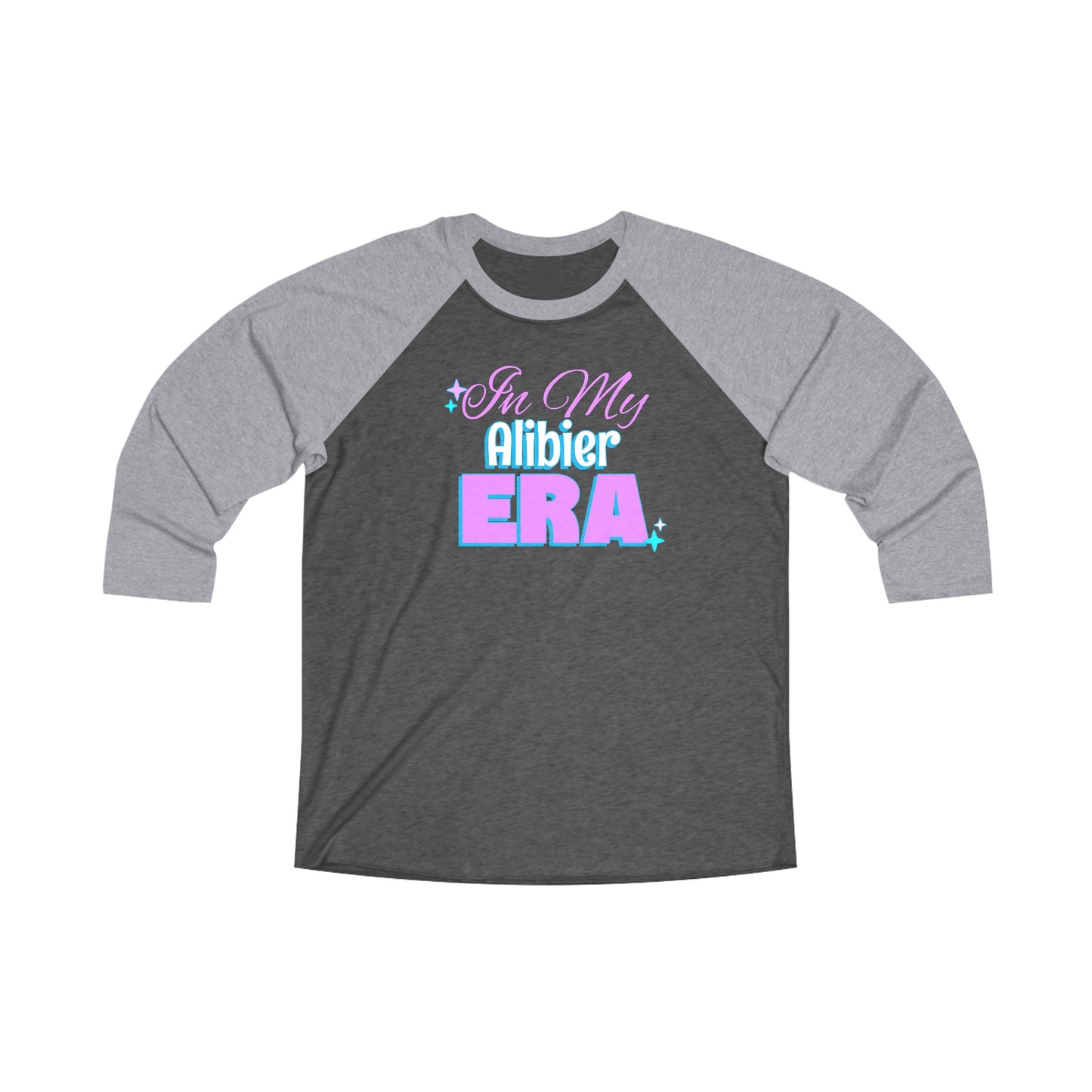 Alibier Era Unisex Tri-Blend 3\4 Raglan Tee