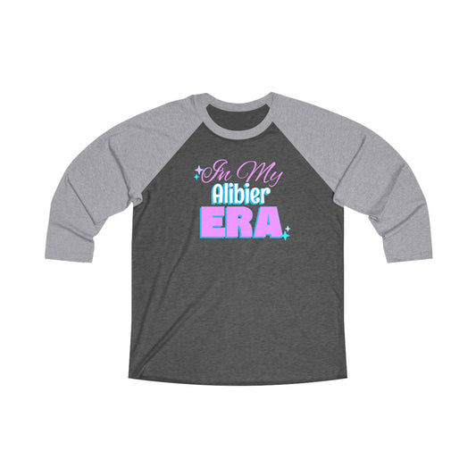 Alibier Era Unisex Tri-Blend 3\4 Raglan Tee