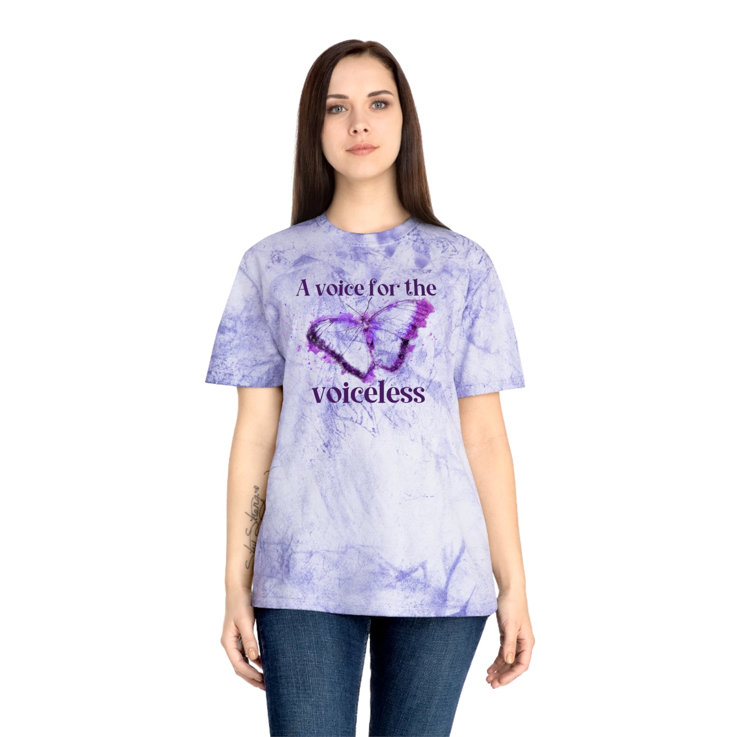 Voice For The Voiceless Unisex Color Blast T-Shirt