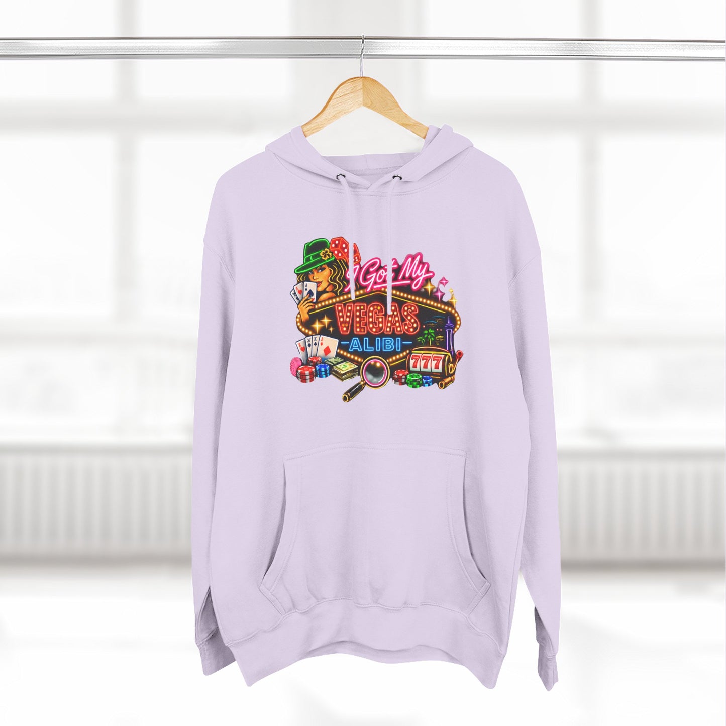 Hoodie — 'I Got My Vegas Alibi' (No Logo)