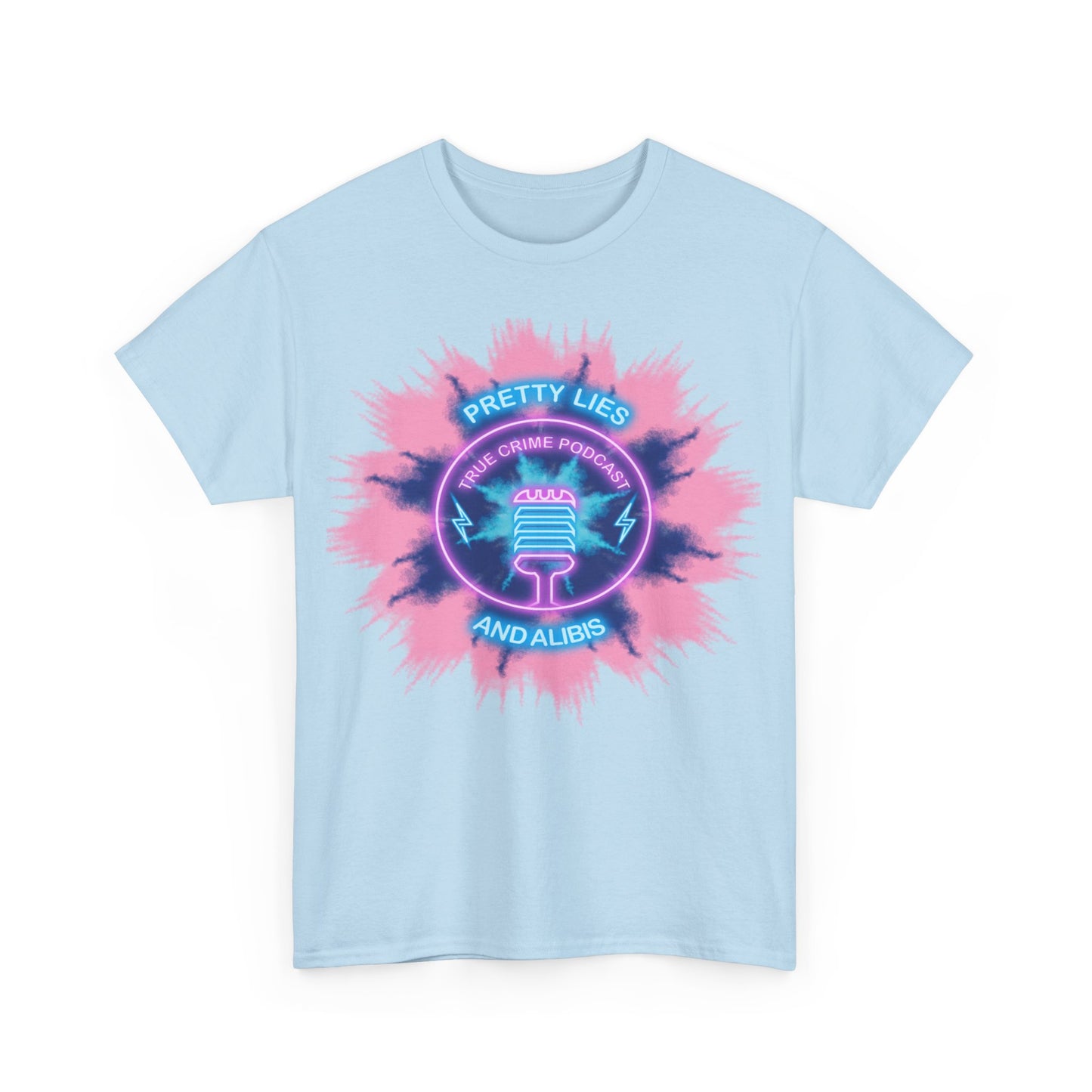 Tie Dye Retro Unisex Heavy Cotton Tee