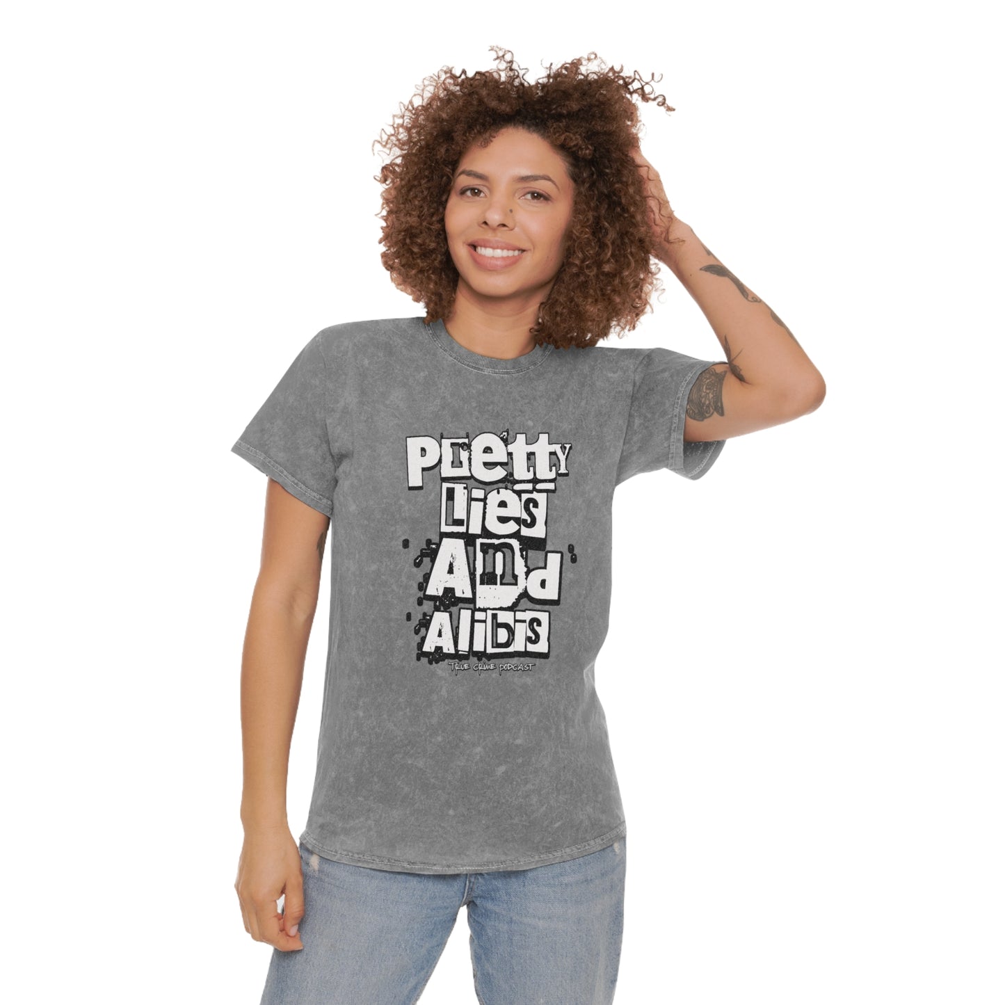 Pretty Lies And Alibis Ransom Unisex Mineral Wash T-Shirt - Pretty Lies And Alibs Graphic Tee