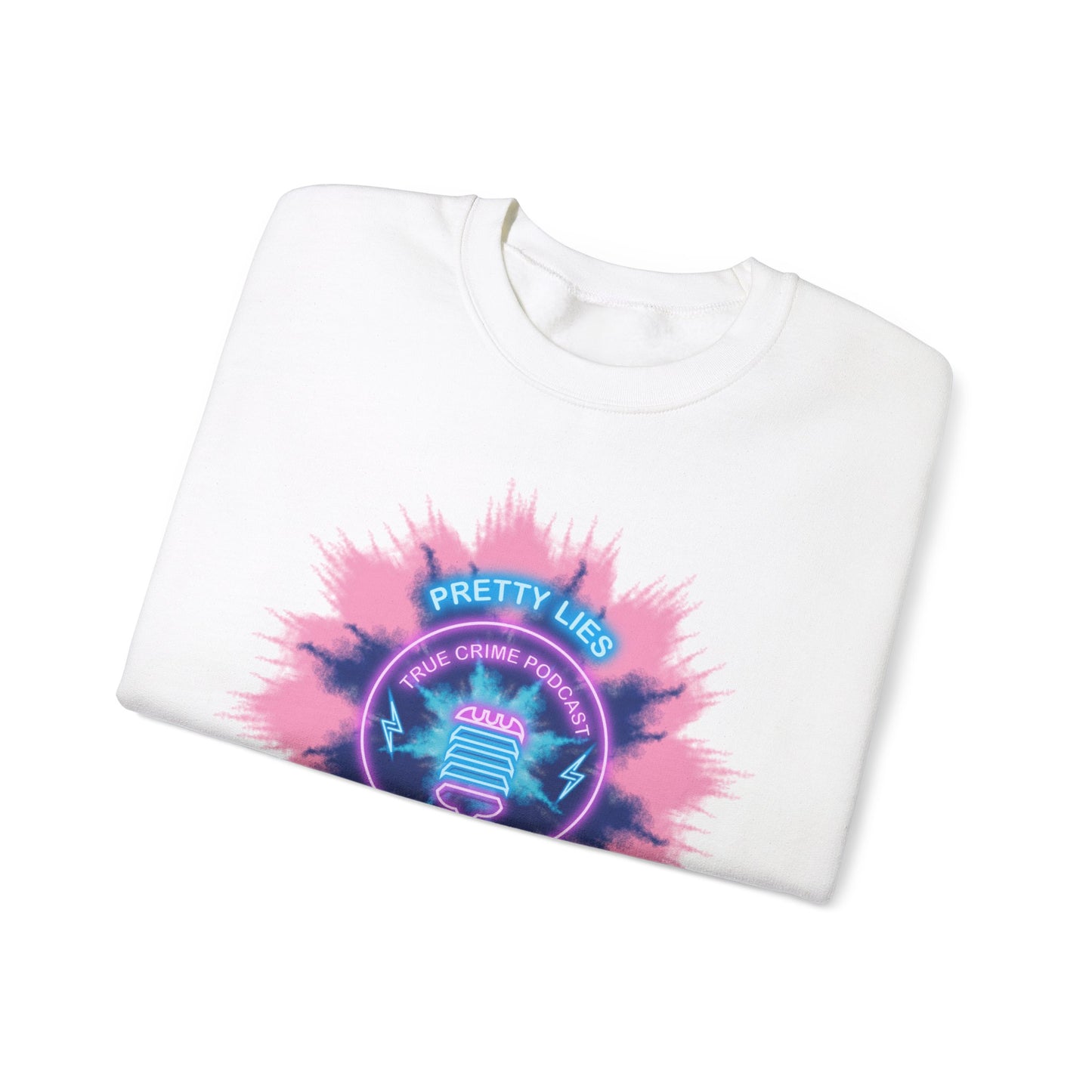 Tie Dye Burst Unisex Heavy Blend™ Crewneck Sweatshirt