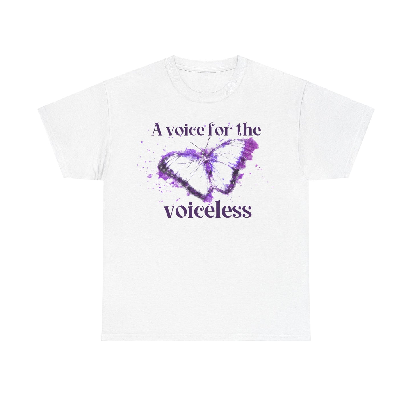 Voice For The Voiceless Unisex Heavy Cotton Tee