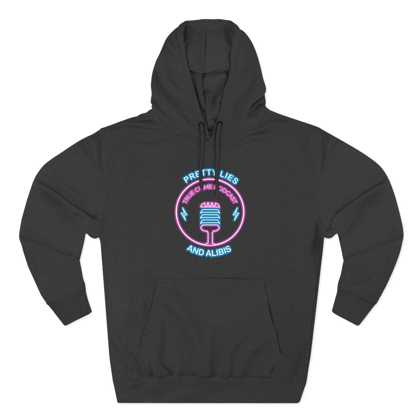 Retro Vegas Neon Hoodie — "What Happens In Vegas" (Design 2) Crime Con 26'