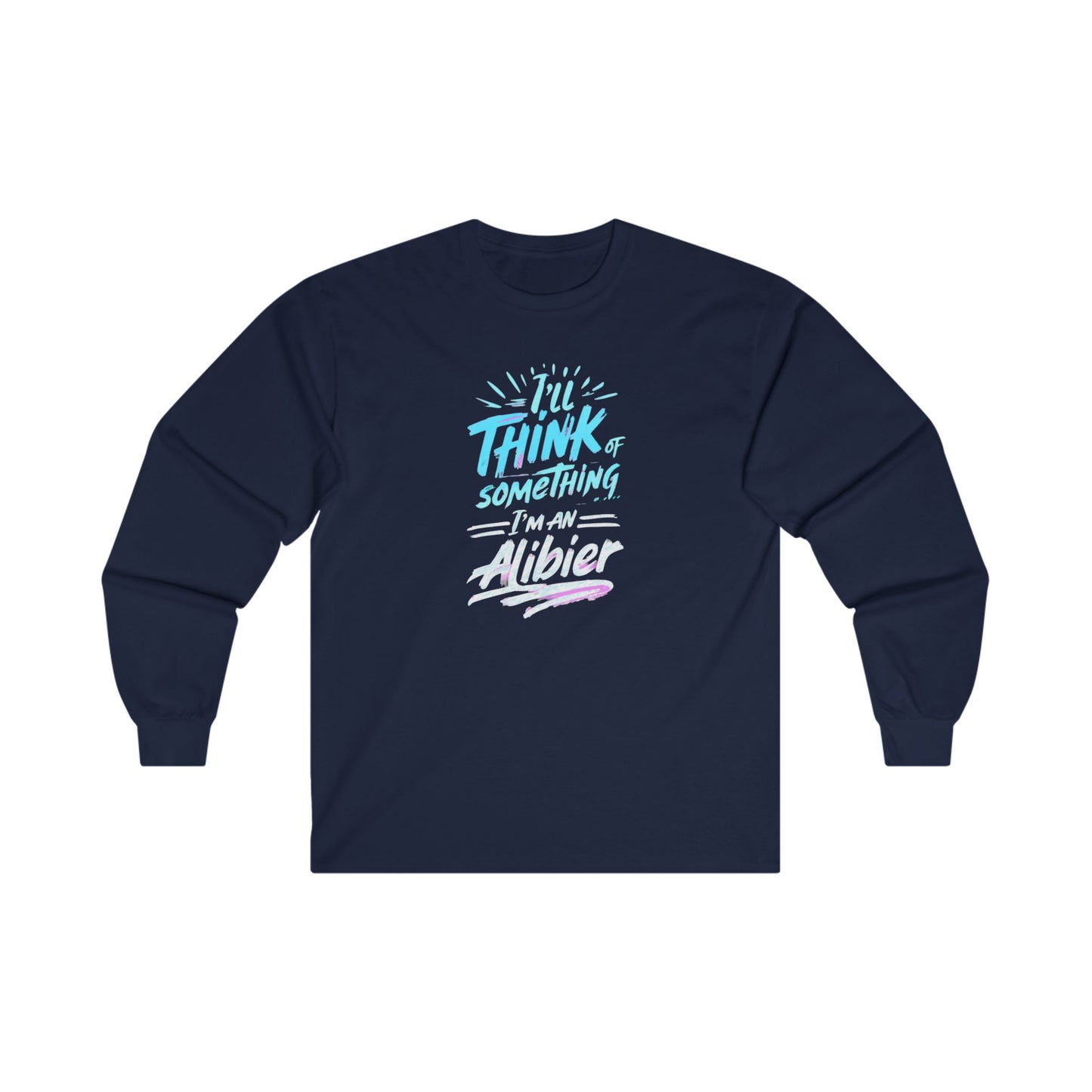 New! I’m an Albier Unisex Ultra Cotton Long Sleeve Tee - Fun Graphic Tee for Creative Minds