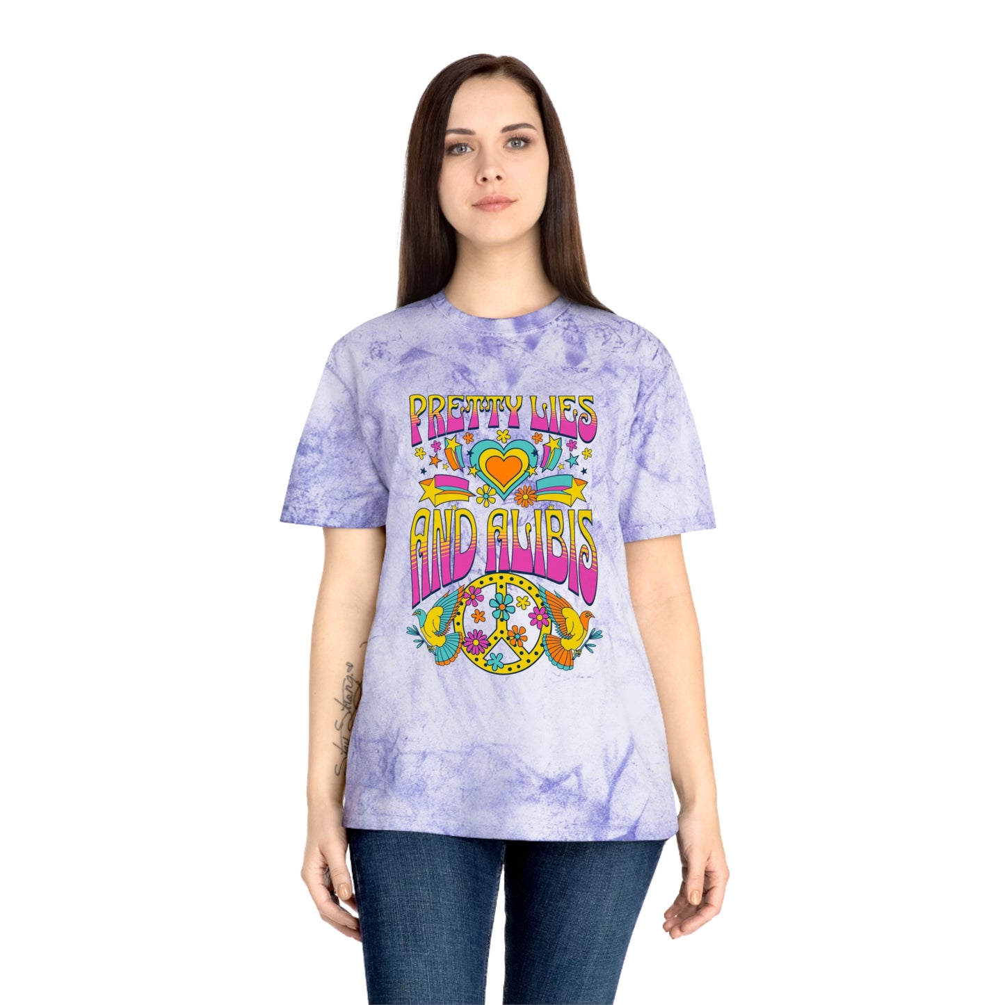 Hippie Unisex Color Blast T-Shirt