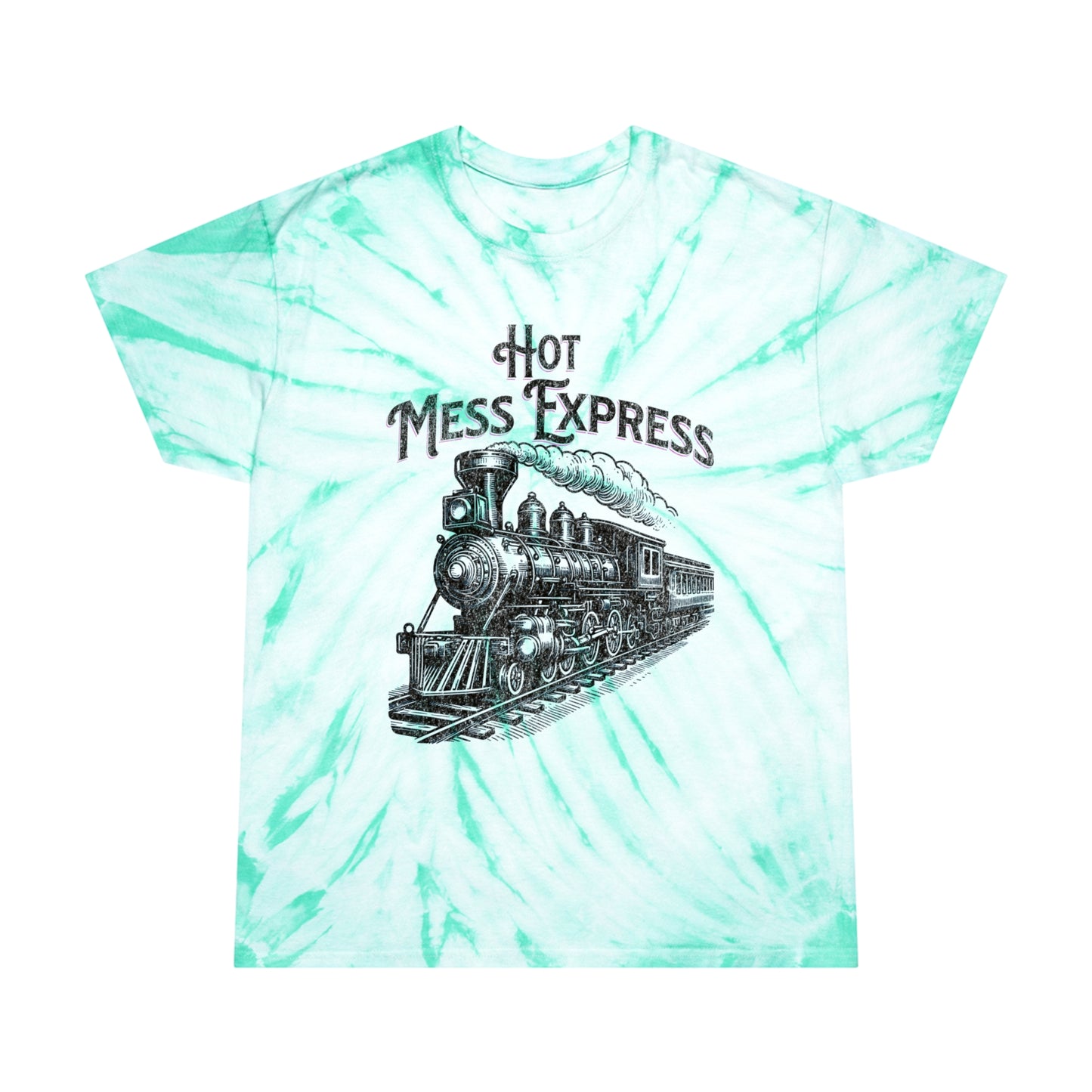 Hot Mess Express Tie-Dye Tee, Cyclone