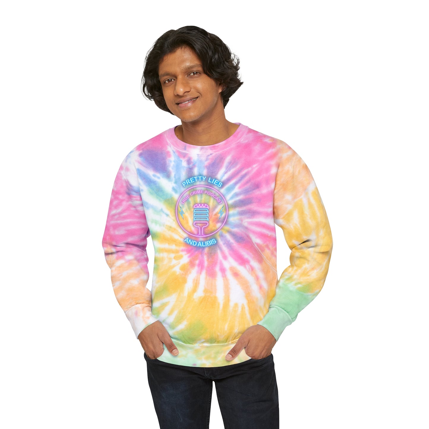 Logo Unisex Tie-Dye Sweatshirt