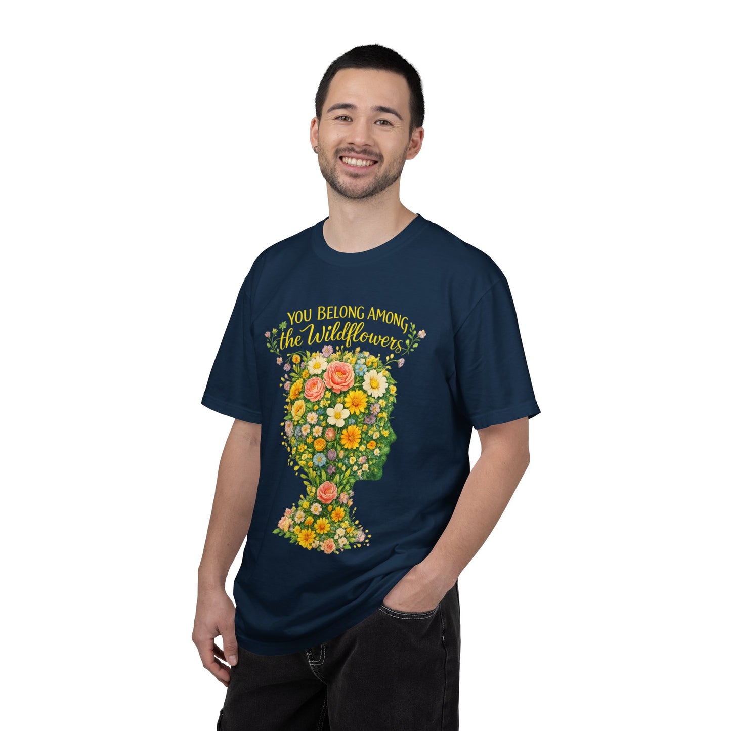 NEW Lyrics T‑Shirt — “You Belong Among the Wildflowers”