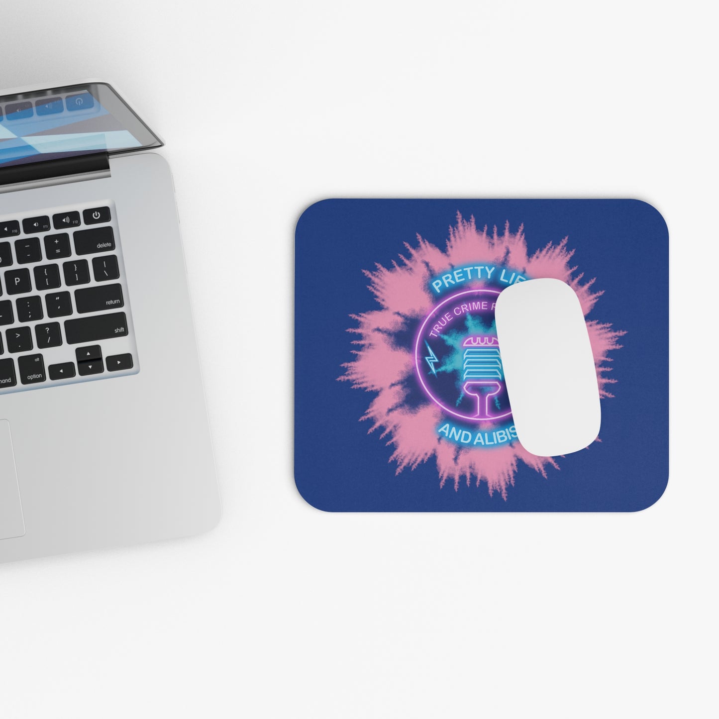 Tie Dye Burst Mouse Pad (Rectangle)