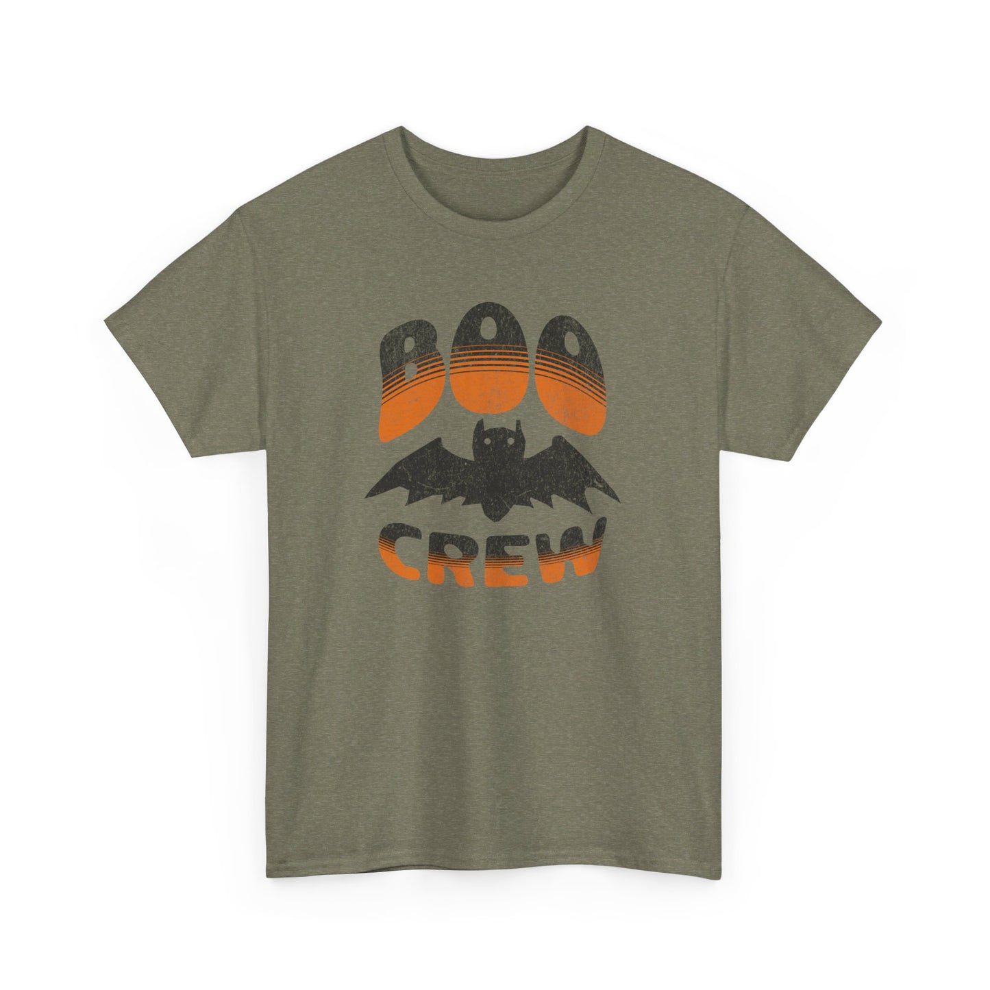 Halloween 2024 Boo Crew Unisex Heavy Cotton Tee