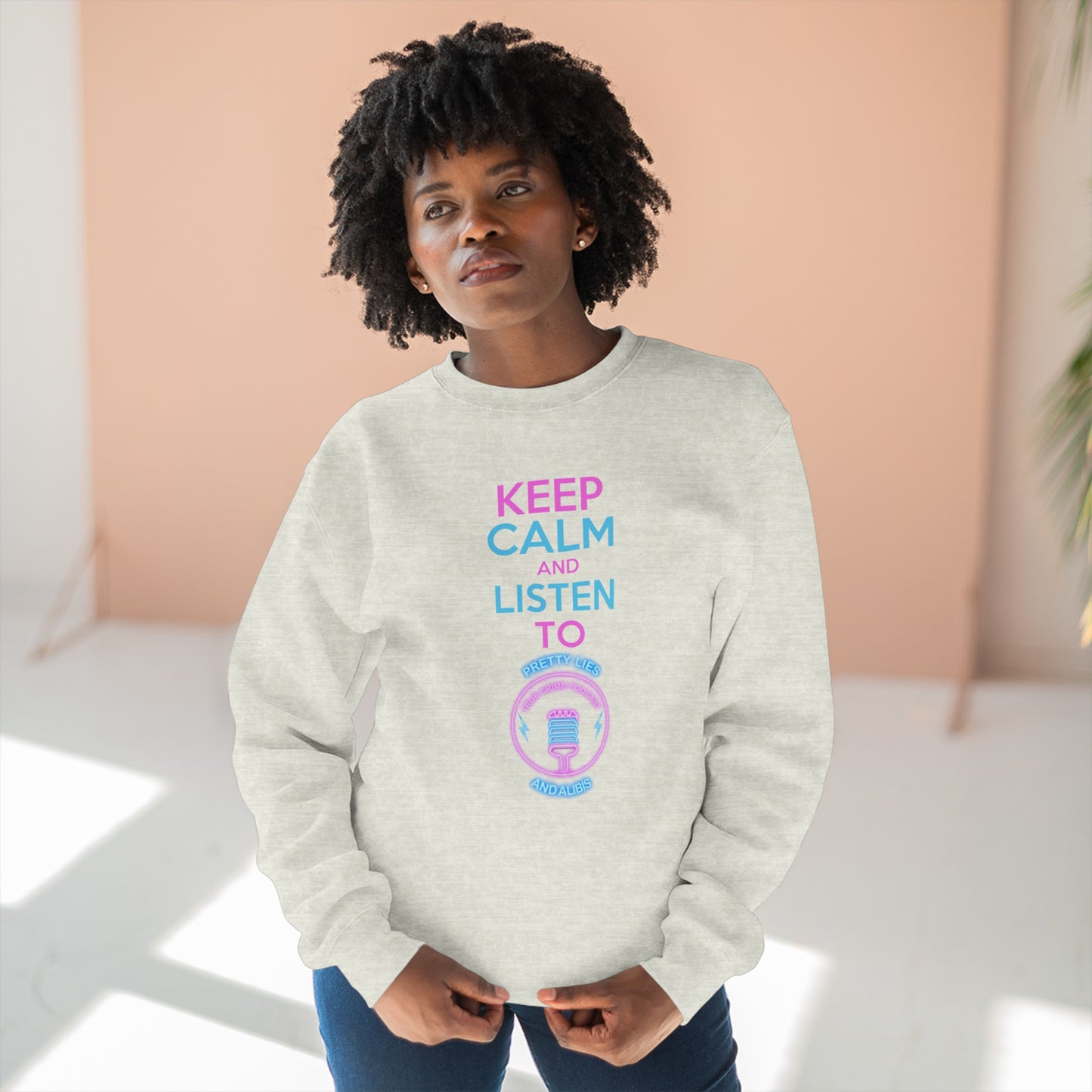 Keep Calm Unisex Crewneck Sweatshirt