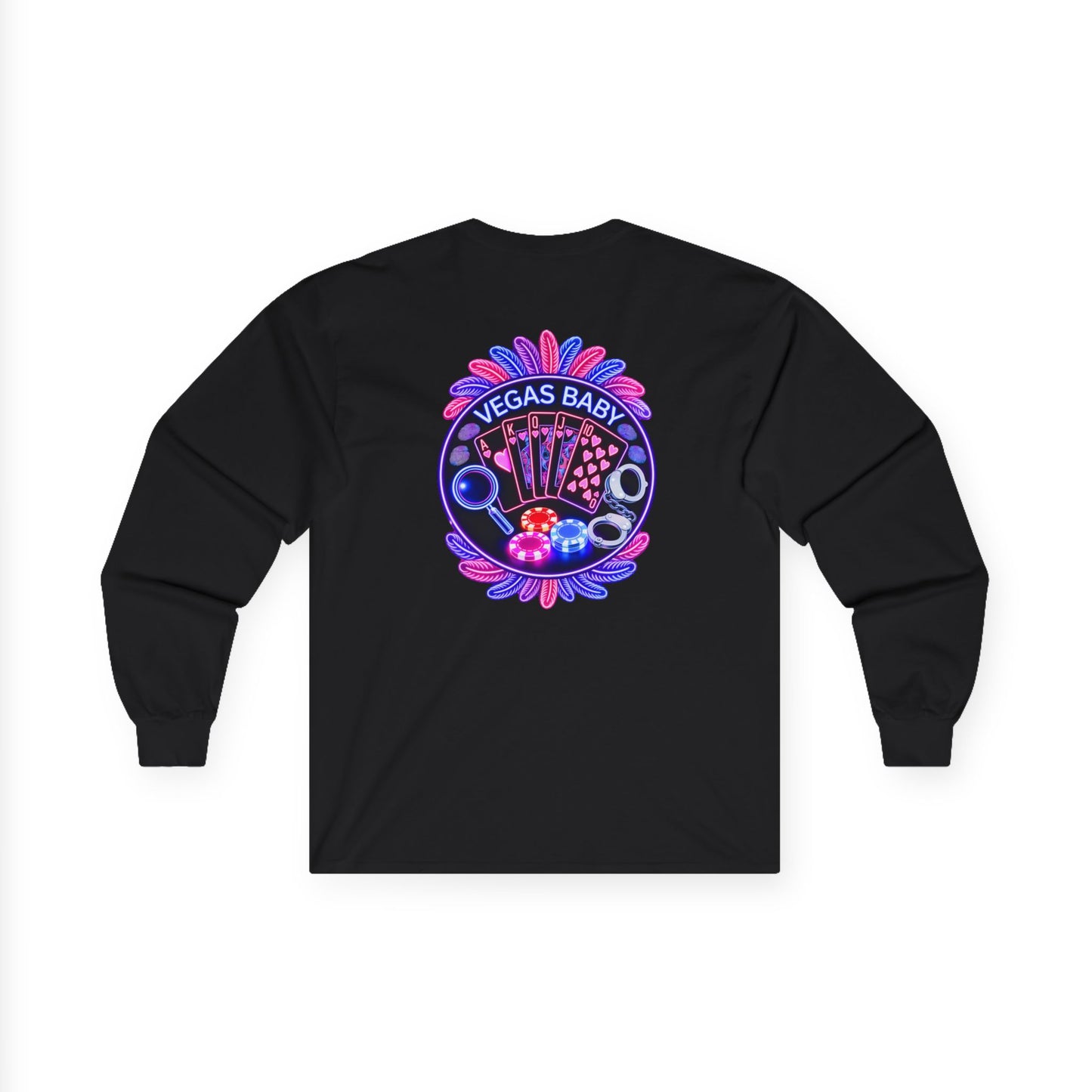 Vegas Baby Long Sleeve Tee — Crime Con 26'