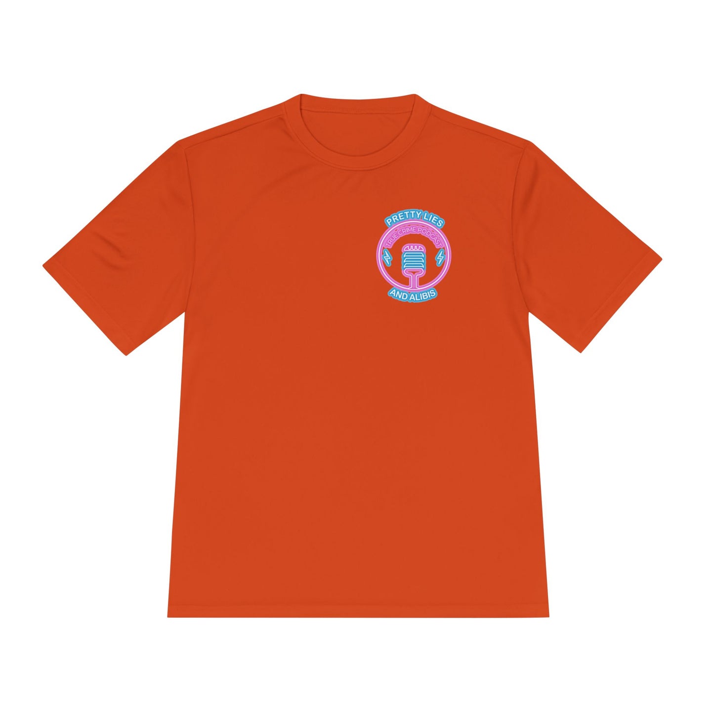 Moisture-Wicking Tee — "Stack Chips Not Charges" Crime Con 26'