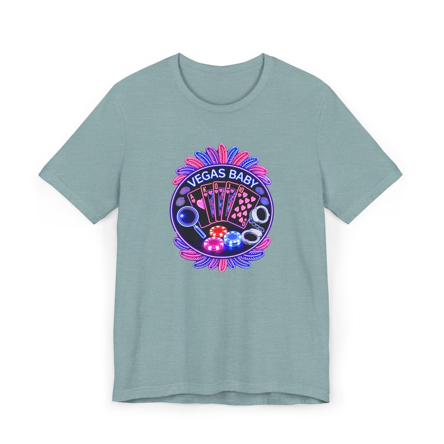 Vegas Baby T-Shirt — No Logo Crime Con 26'
