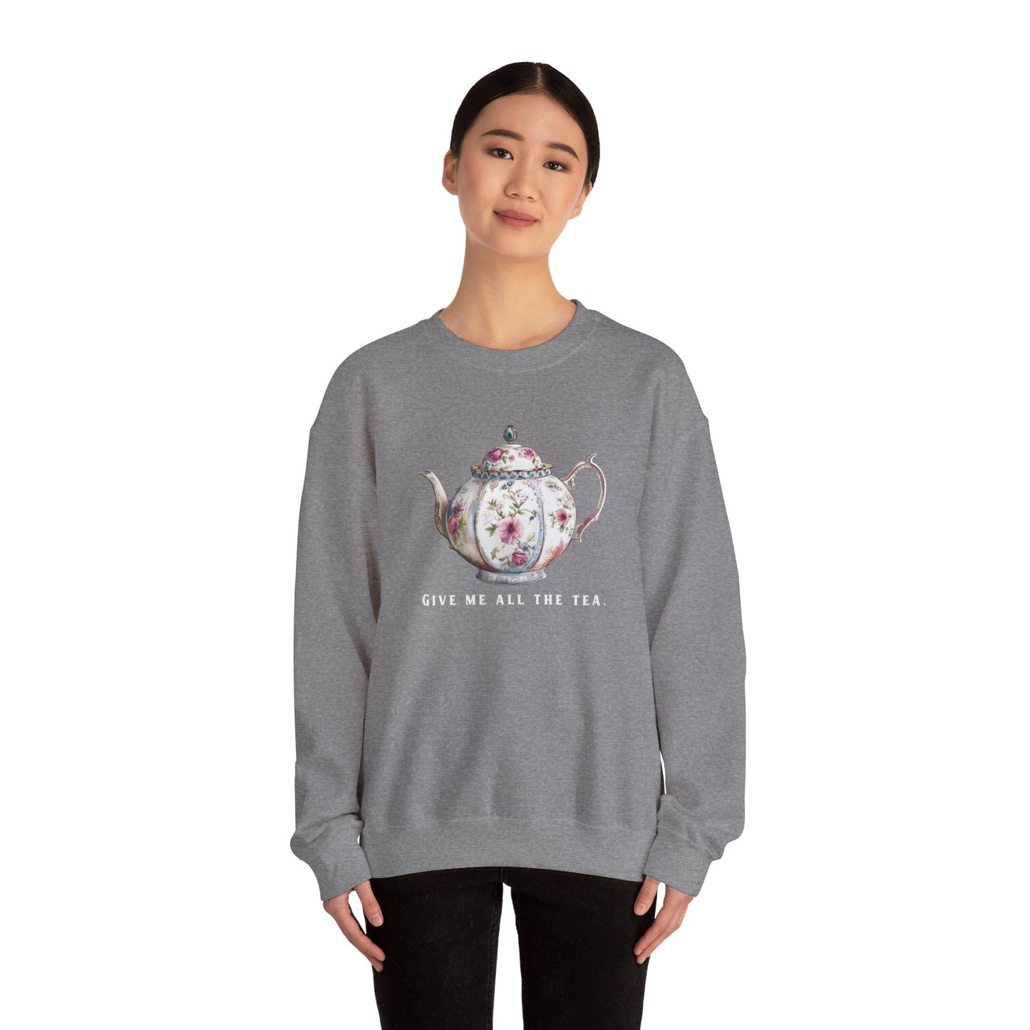 All The Tea Unisex Heavy Blend™ Crewneck Sweatshirt