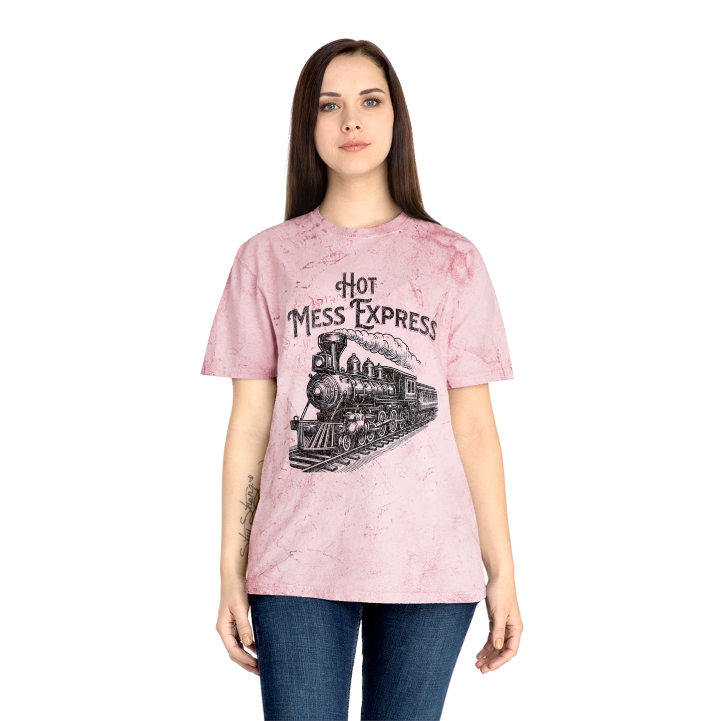 Hot Mess Express Unisex Color Blast T-Shirt