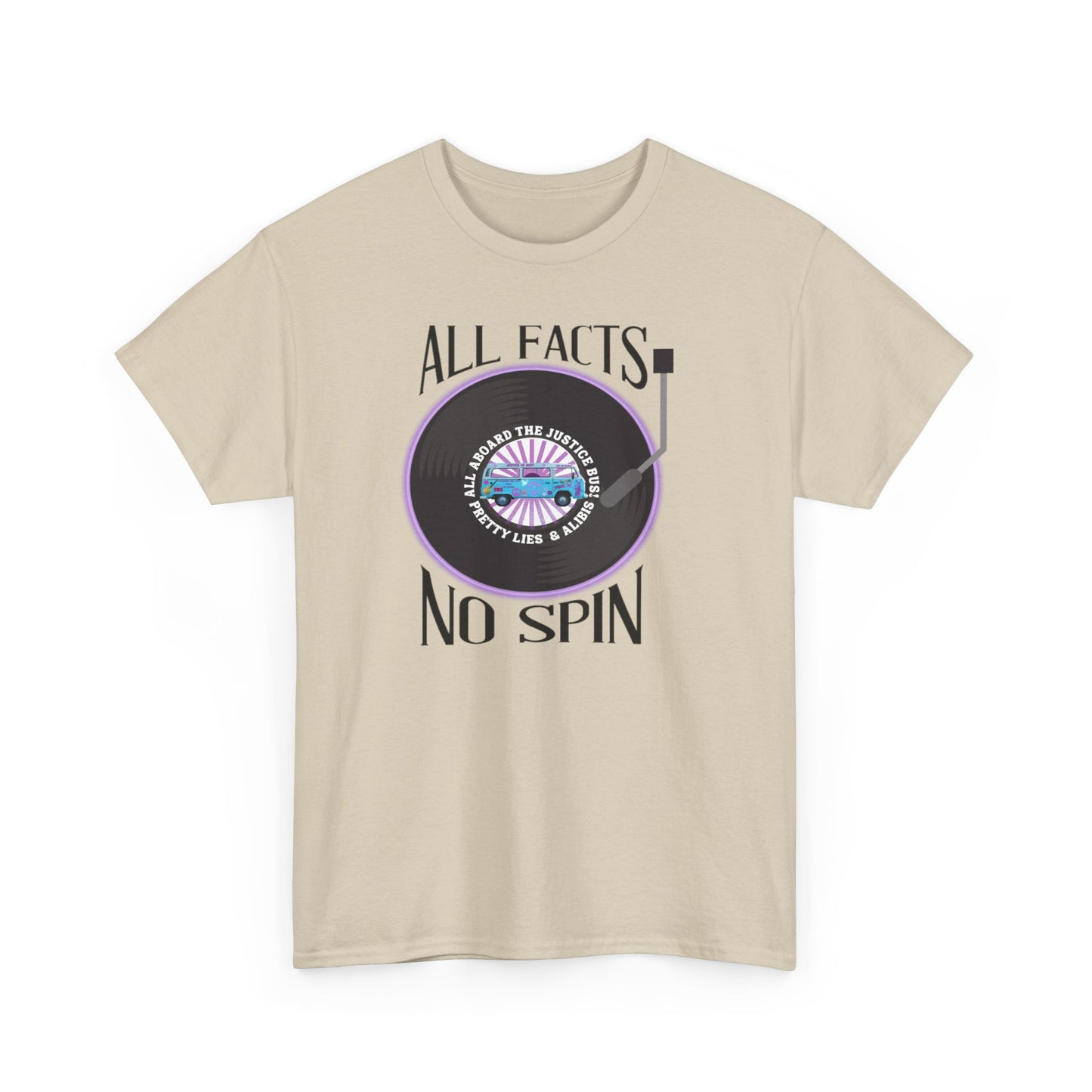 All Facts No Spin Unisex Heavy Cotton Tee