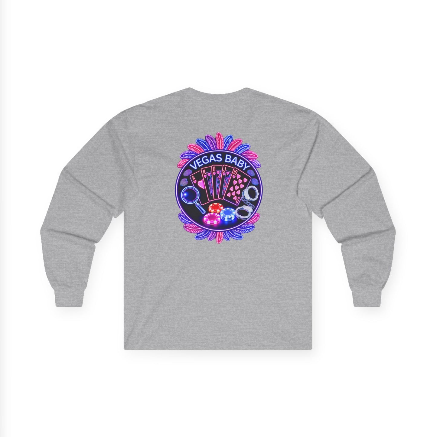 Vegas Baby Long Sleeve Tee — Crime Con 26'