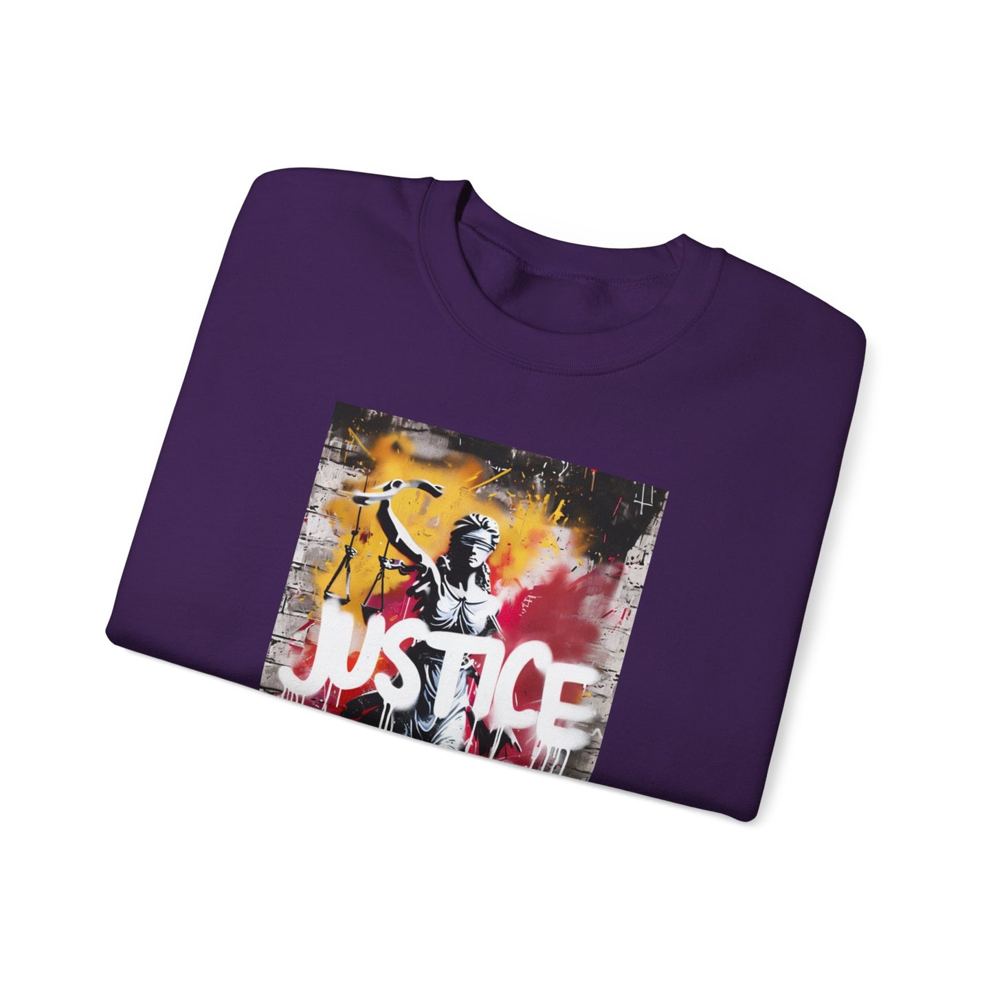 NEW! Justice Graphic Crewneck Sweatshirt - Unisex Heavy Blend™