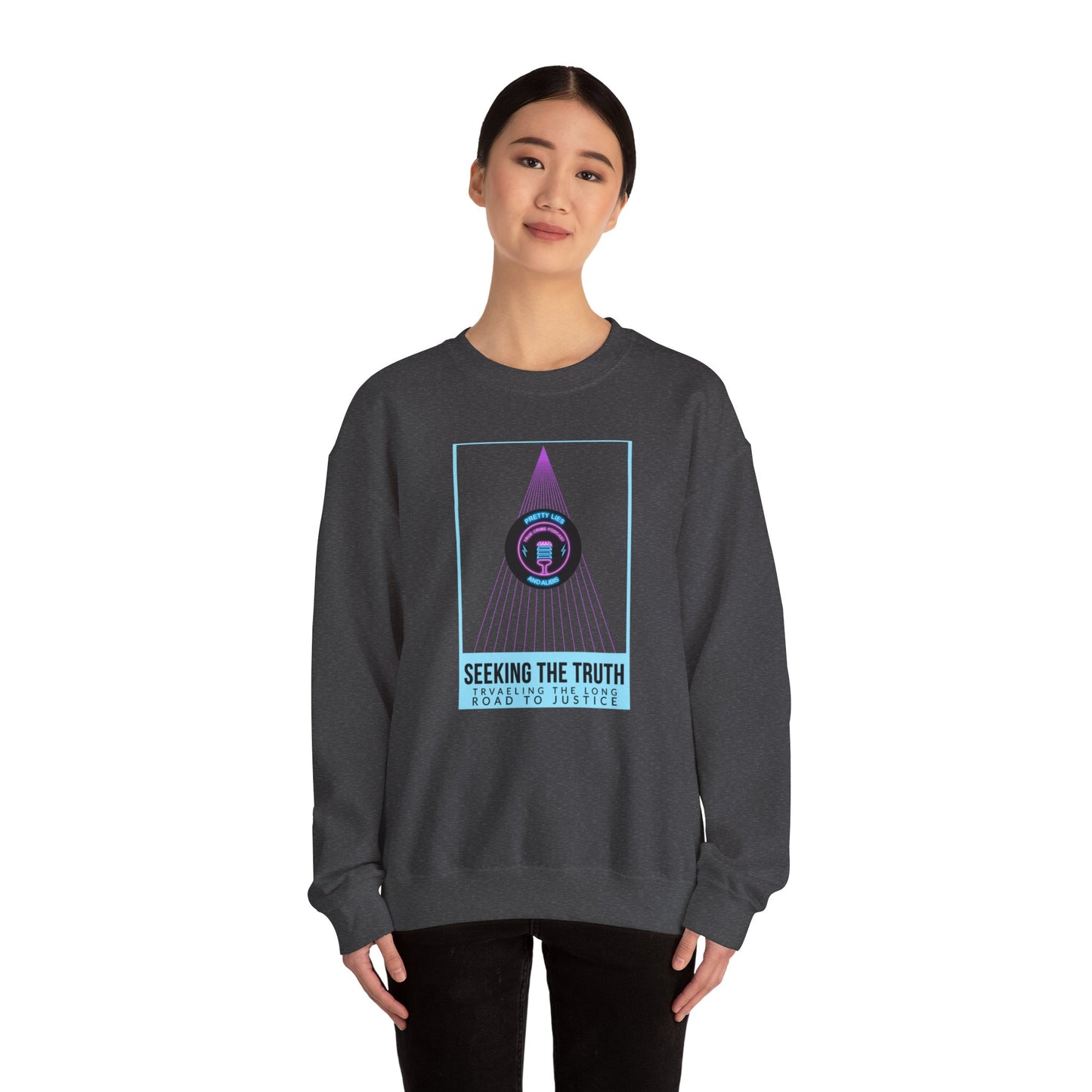 New Seeking The Truth Unisex Heavy Blend™ Crewneck Sweatshirt