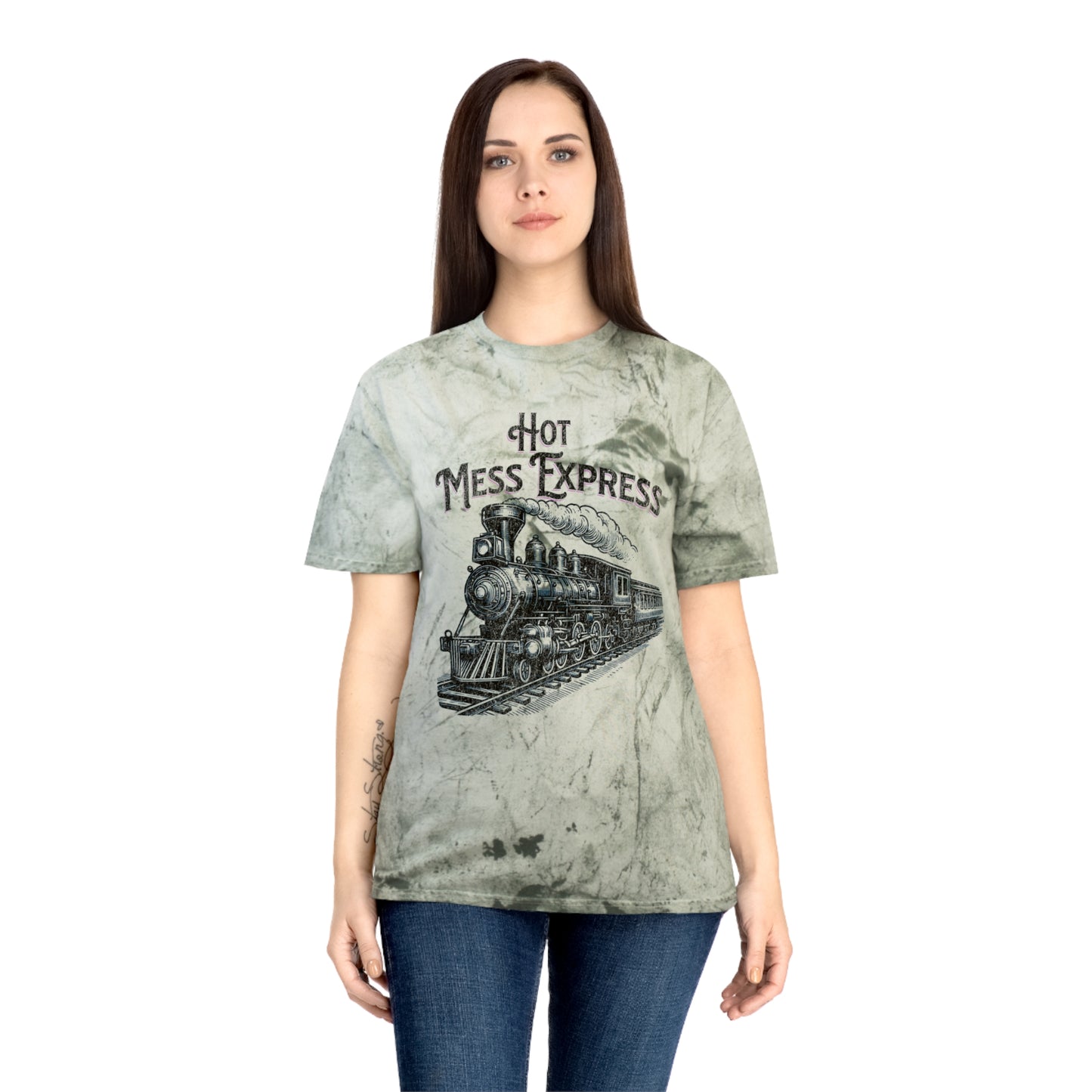 Hot Mess Express Unisex Color Blast T-Shirt