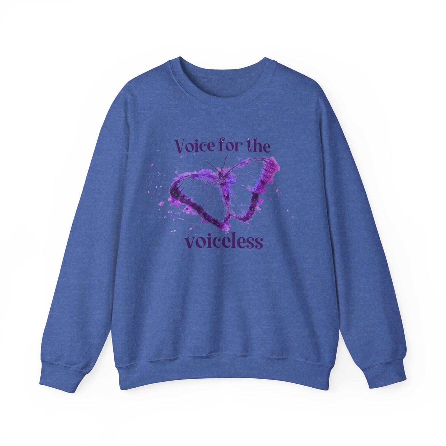 Voice For The Voiceless Unisex Heavy Blend™ Crewneck Sweatshirt