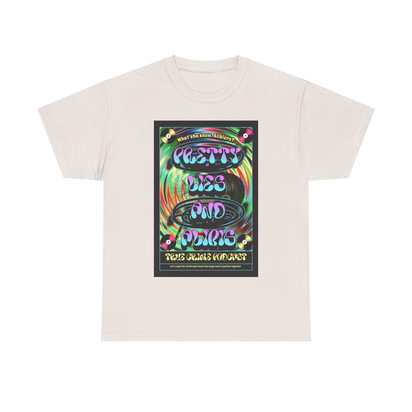 Hippie Pretty Lies Unisex Heavy Cotton Tee