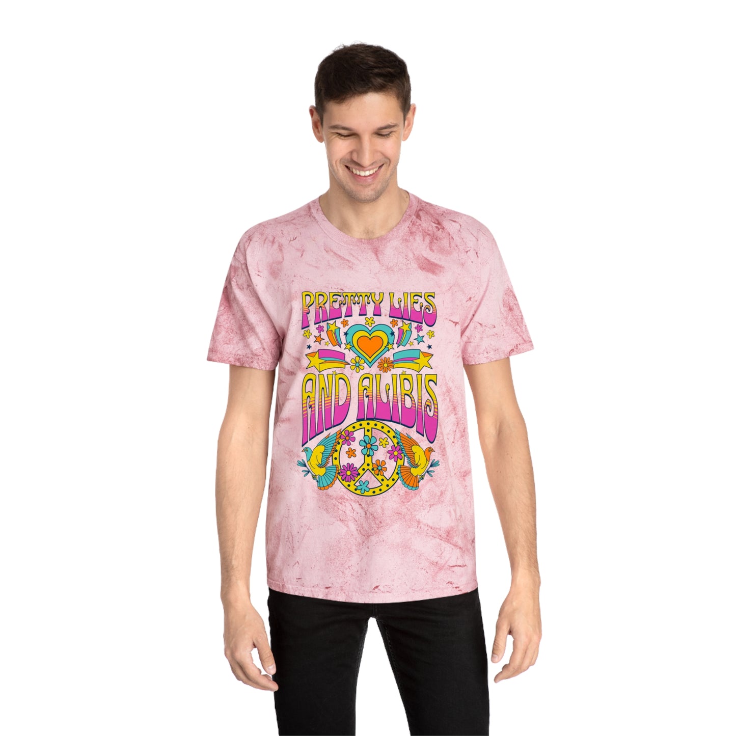 Hippie Unisex Color Blast T-Shirt