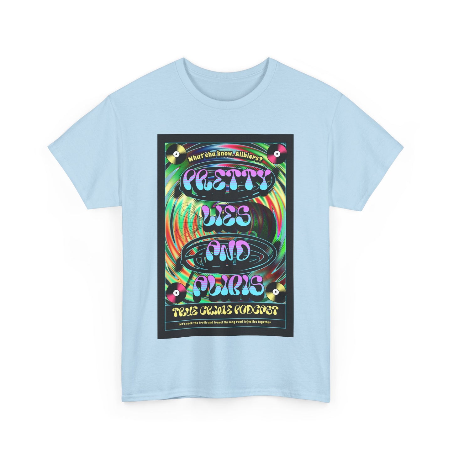 Hippie Pretty Lies Unisex Heavy Cotton Tee