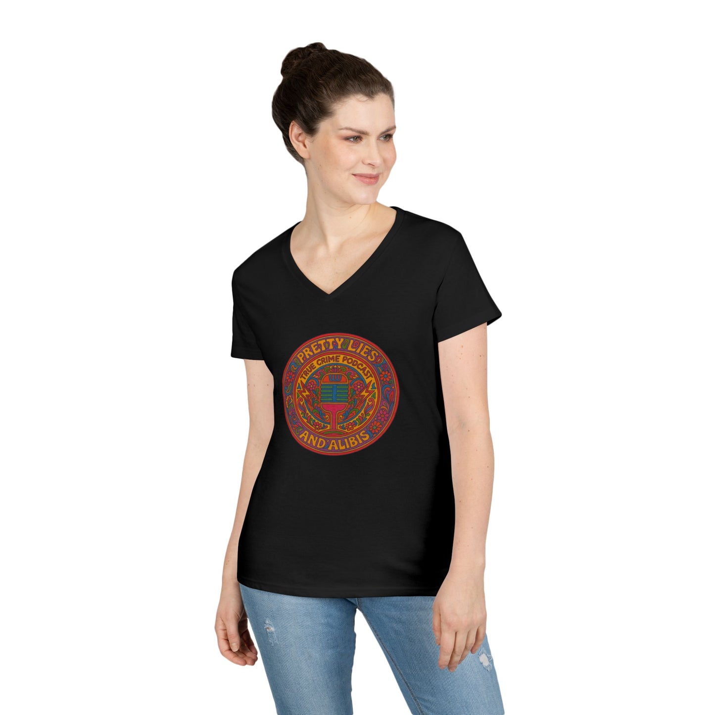 Logo Hippe Style V-Neck T-Shirt - New 2025