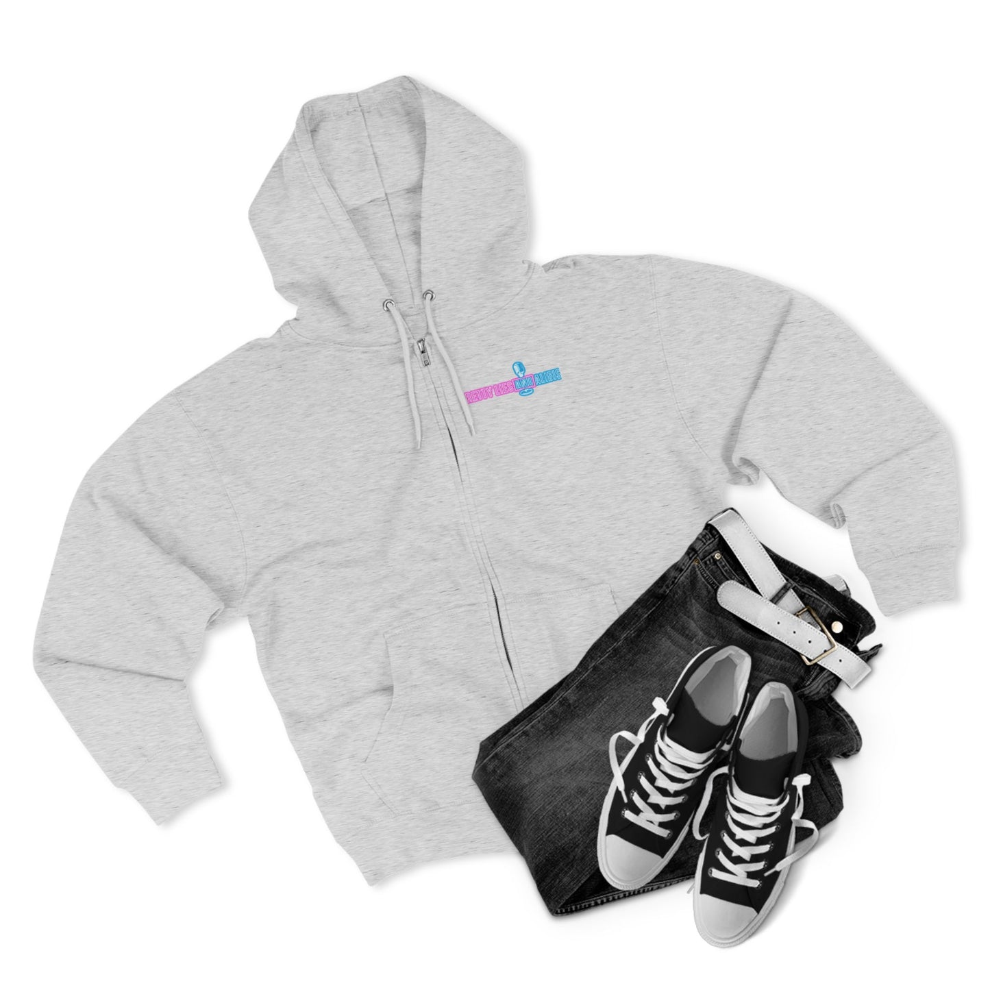 Vegas Zip Hoodie — "What Happens in Vegas" Crime Con 26' (For y'all who freeze)