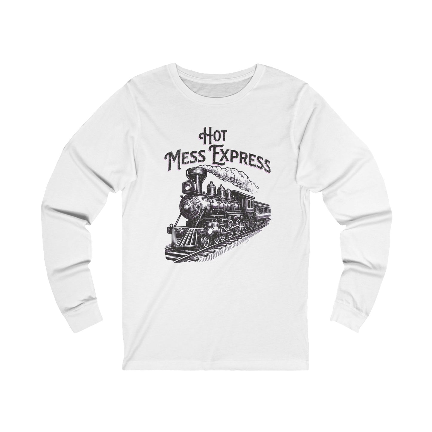 Hot Mess Express Unisex Jersey Long Sleeve Tee