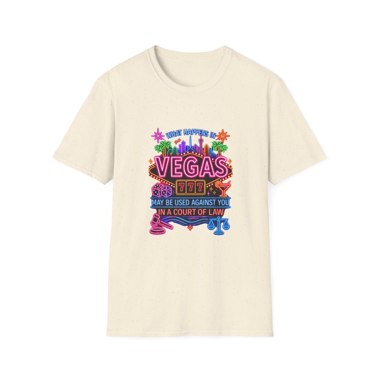 "What Happens in Vegas" Graphic Tee (No Logo)