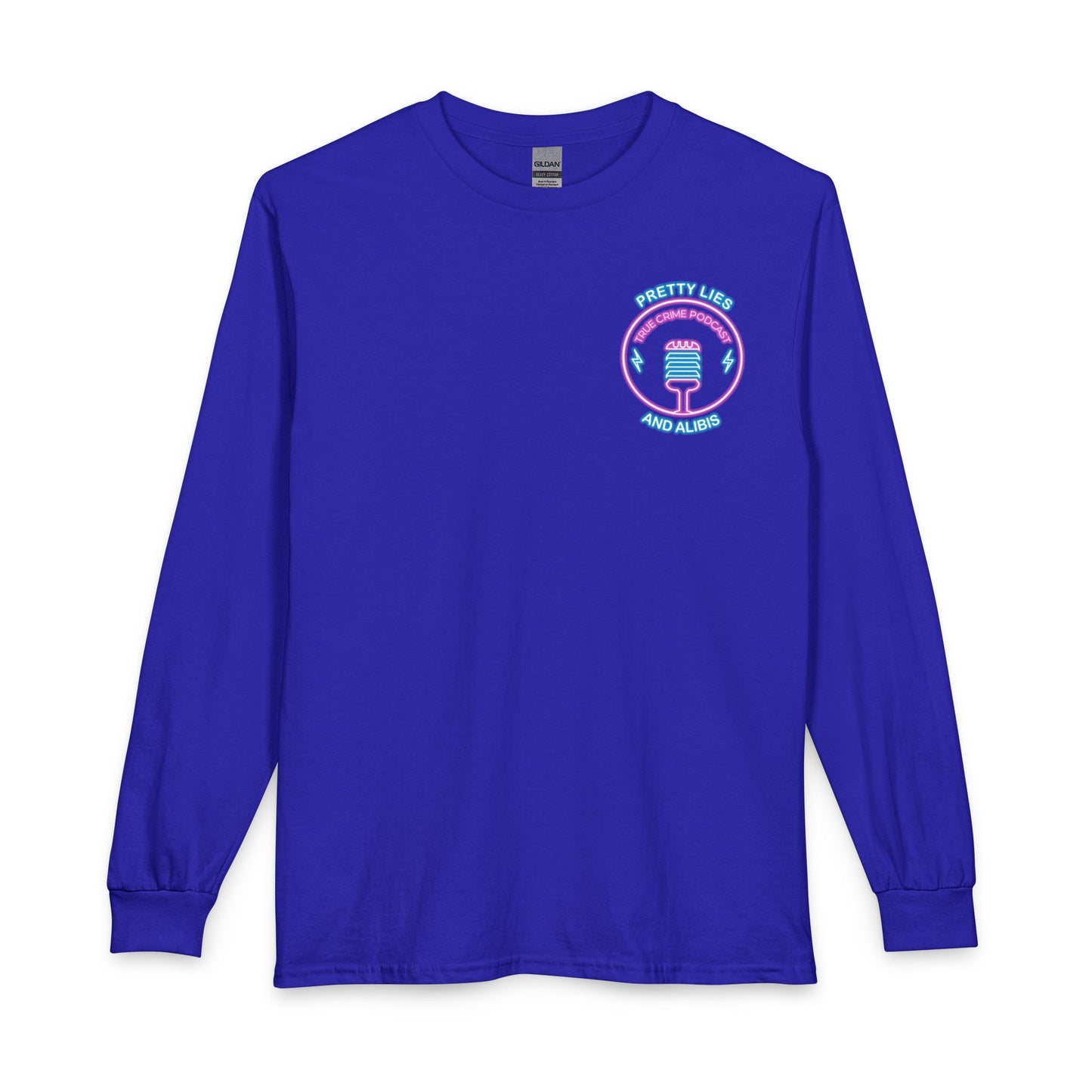 Vegas Neon Retro Long Sleeve Tee — "What Happens In Vegas" Crime Con 26'
