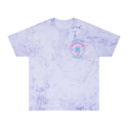 Tie-Dye T-Shirt — Retro Neon Casino “All Bets Are Off” Crime Con 26'