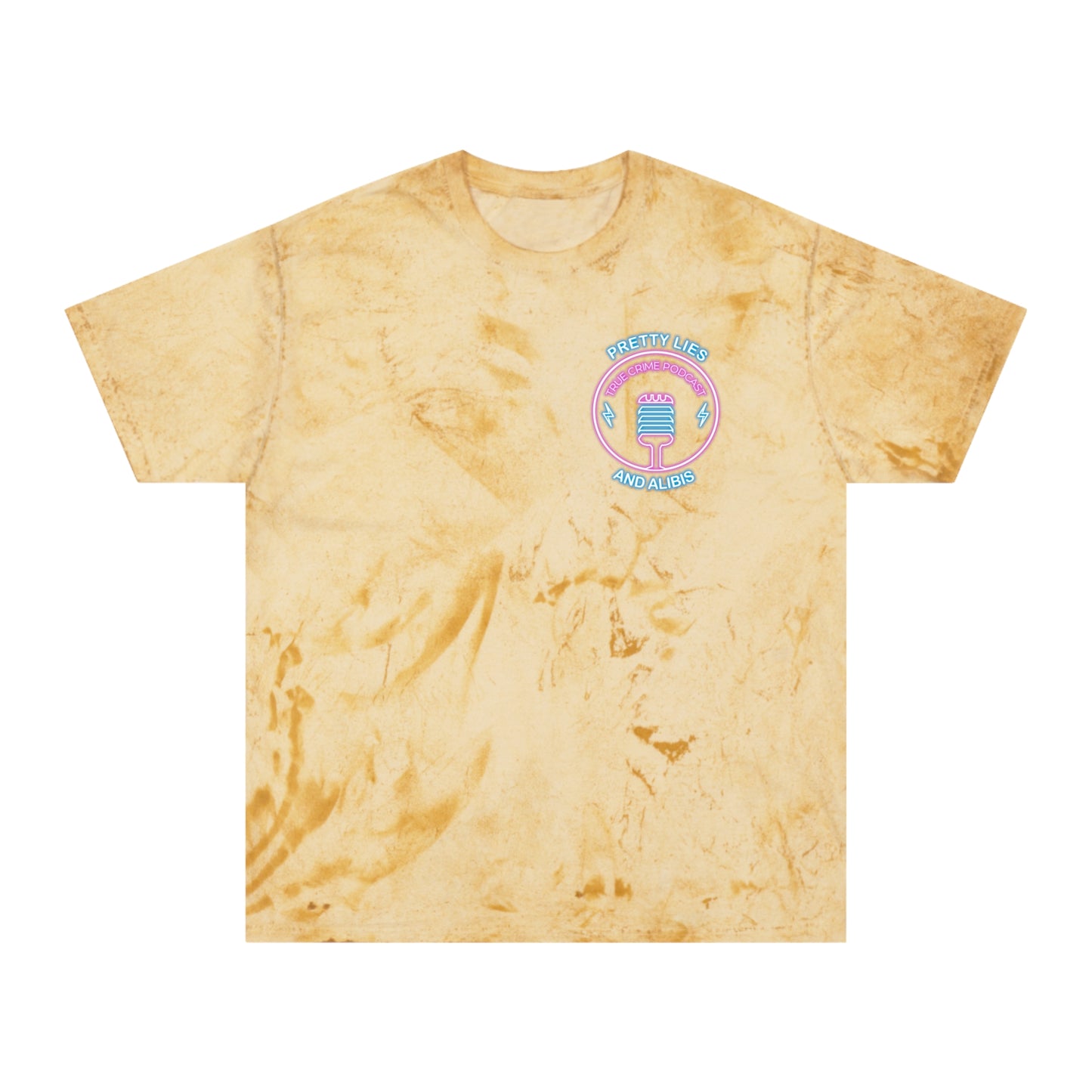 Tie-Dye T-Shirt — "Stack Chips Not Charges" Crime Con 26'
