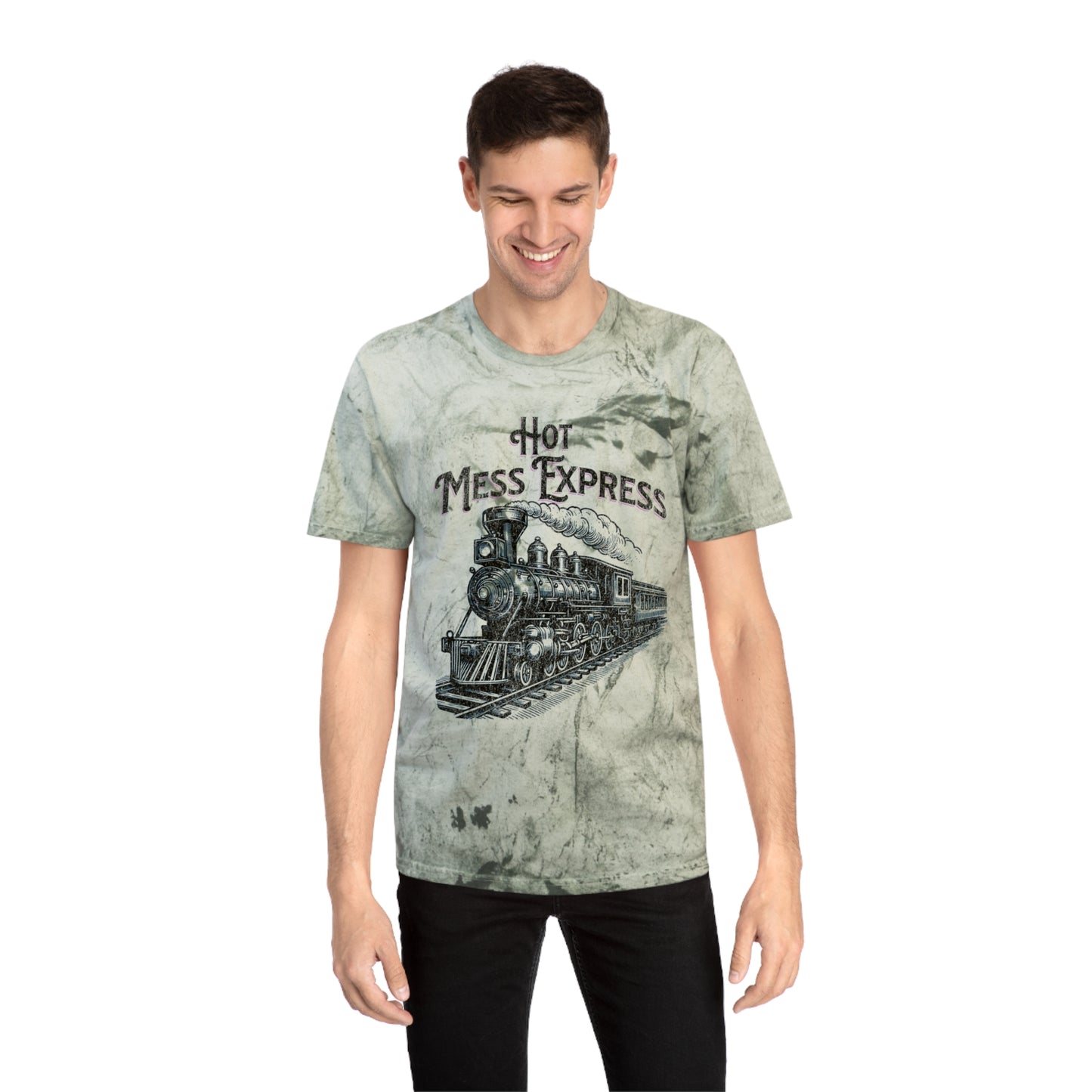 Hot Mess Express Unisex Color Blast T-Shirt